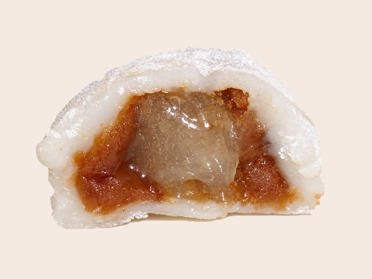 蘋果麻糬剖面