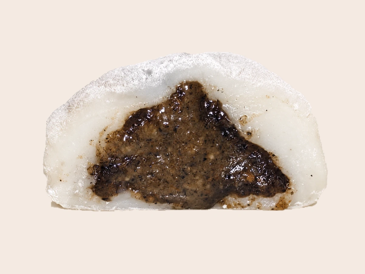 芝麻麻糬剖面